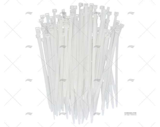 NYLON CABLE-TIE 7,8x240 WHITE 100 UNITS NORMA