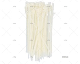 NYLON CABLE-TIE W/ EYELET 7,8x380 WHITE NORMA