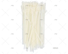 NYLON CABLE-TIE W/ EYELET 7,8x380 WHITE NORMA