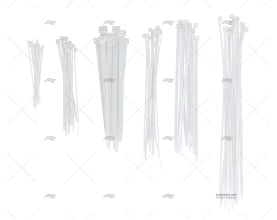 FLANCE KIT 6 SIZES WHITE (10 per size)