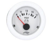 VOLTMETER IMB  12V WHITE
