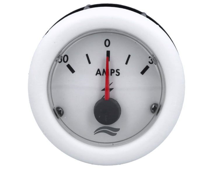 AMMETER IMB  30A WHITE