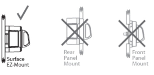 BEP Battery Switch Pro Installer EZ Mount Surface Mount Only On/Off 48V Max. 400A Continuous (Bulk)