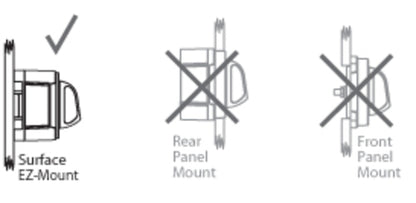 BEP Battery Switch Pro Installer EZ Mount Surface Mount Only On/Off 48V Max. 400A Continuous (Bulk)