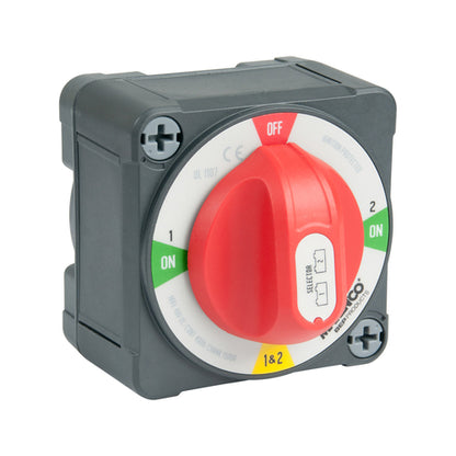 BEP Battery Switch Pro Installer 1/2/Both/Off EZ Mount Surface Mount Only 48V Max. 400A Continuous