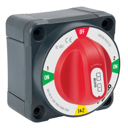 BEP Battery Switch Pro Installer 1/2/Both/Off 48V Max. 400A Continuous (Bulk)