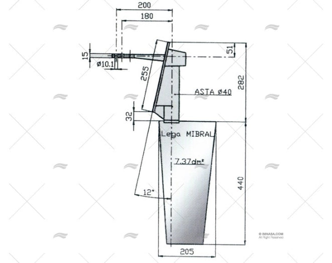 RADICE RUDDER 16/7S-12? ELICHE RADICE