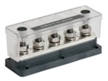 BEP Bus Bar Pro Installer Heavy-Duty With Cover 5x Studs 10mm (3/8") 650A 50V DC (Bulk)