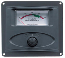 BEP Analog DC Voltmeter Panel Mount Up To 3 Inputs 8-16V DC