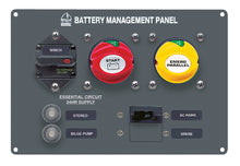 BEP Battery Management Panel Sailboat 9-12m
