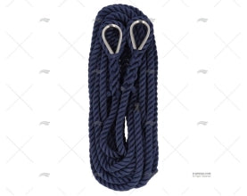 BLUE SPLICED LINES/SS 2X7 14mm