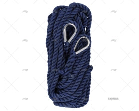 BLUE SPLICED LINES/SS 2X7M 16mm