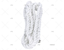 FENDER ROPE WHITE 10mm 1,5m W/BEND MEYER