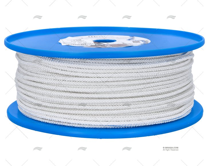 MOORING LINE POLYESTER 4mm WHITE MEYER