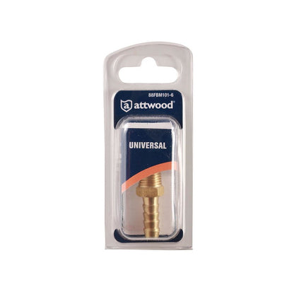 Attwood Barb-fuel P/h 1/4mtptx5/1