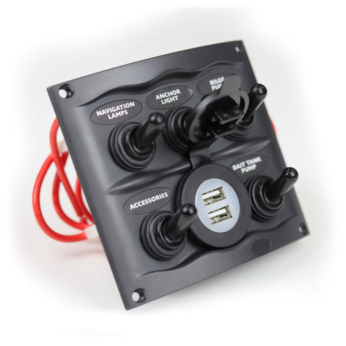 BEP PAN S/PROOF 5W DUAL USB CHARGER