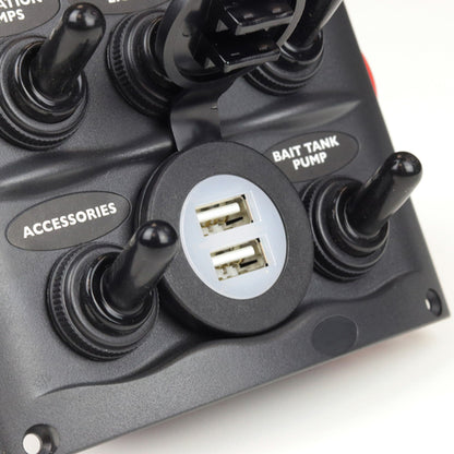 BEP PAN S/PROOF 5W DUAL USB CHARGER