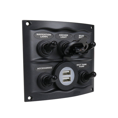 BEP PAN S/PROOF 5W DUAL USB CHARGER