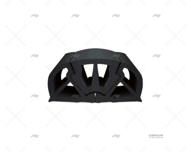 BLACK PVC PROFILE BUMPER H 100 12m TESSILMARE