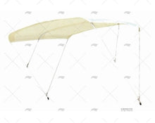 HOOD 130x180x110 ALU WHITE 25mm FOLD