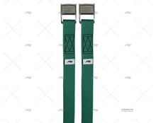 TIE DOWM 1,5MT GREEN C W/S.S. ALIG. (2u)