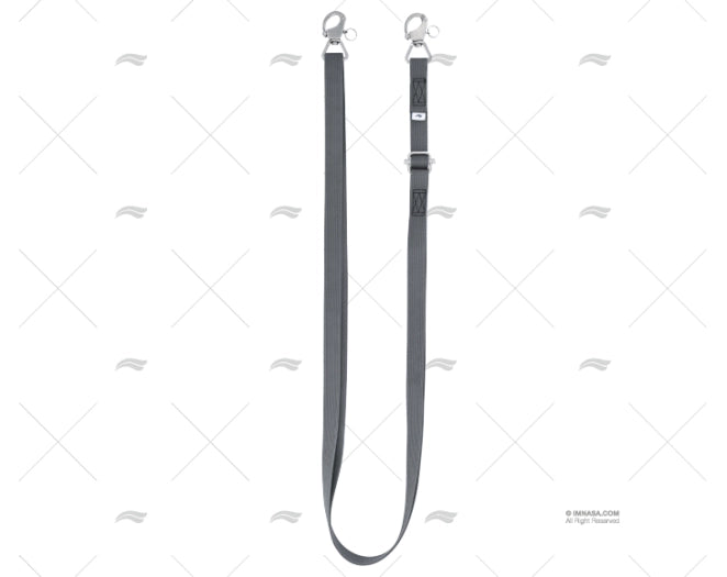 TIE DOWM 2.5MT WHITE W/SS