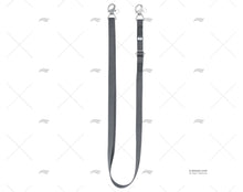 TIE DOWM 2,5MT WHITE W/S.S.