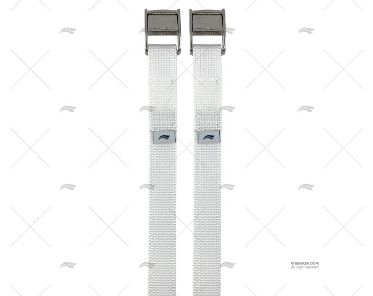 TIE DOWM 1,5MT WHITE W/S.S. ALIG.FIX 2u