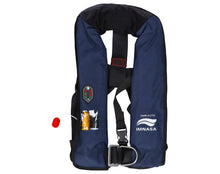 LIFE JACKET 150N AUTO P.SENSOR+NAVY HAR.