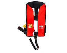 LIFE JACKET 150N AUTO HAMMAR+HARNES RED