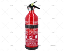 EXTINGUISHER ABC 1kg W/MANOMETER FR