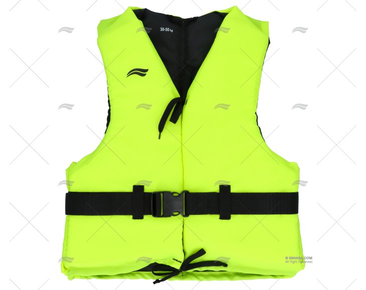 FLOATING VEST BAYONA 50N YELLOW 30/50 IMNASA