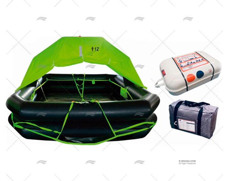 LIFERAFT 4 PERSON VALISE ISO9650 SPAIN
