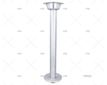 PEDESTAL FOR TABLE IN ALUMINIUM ANODIZED