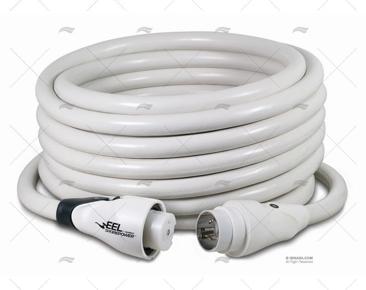 EXTENSION CORD 50" F/M WHITE 50A 125/250 MARINCO