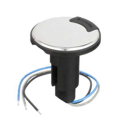 Attwood Asm-rnd Base, Om, Bk,3pin (Clam Shell)