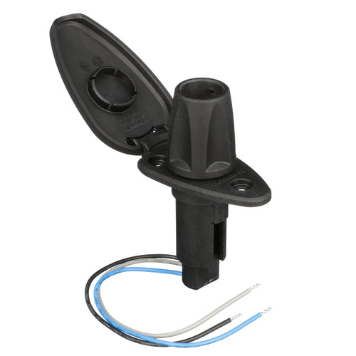 Attwood Asm-td Base, Blk, 3 Pin (Clam Shell)