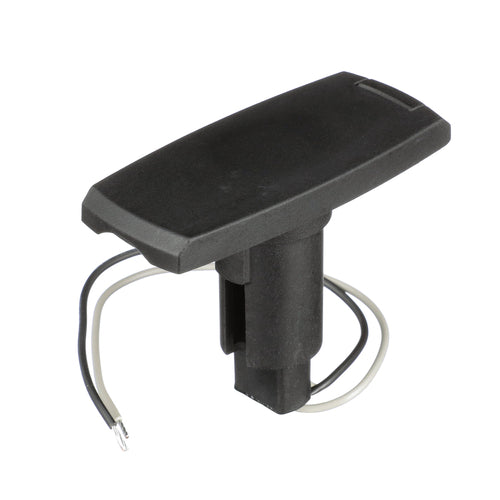 Attwood Asm-rect Base, Blk, 2 Pin (Clam Shell)