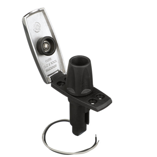 Attwood Asm-rect Base, SS, 2 Pin (Clam Shell)