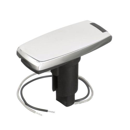 Attwood Asm-rect Base, SS, 2 Pin (Clam Shell)