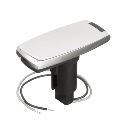 Attwood Asm-rect Base, SS, 2 Pin (Clam Shell)