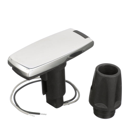 Attwood Asm-rect Base, SS, 2 Pin (Clam Shell)