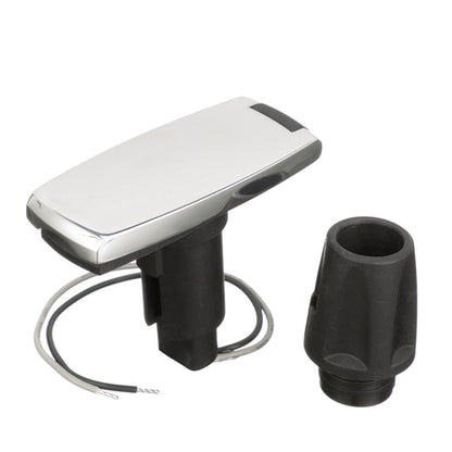 Attwood Asm-rect Base, SS, 2 Pin (Clam Shell)