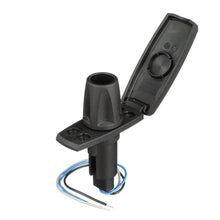 Attwood Asm-rect Base, Blk, 3 Pin (Clam Shell)