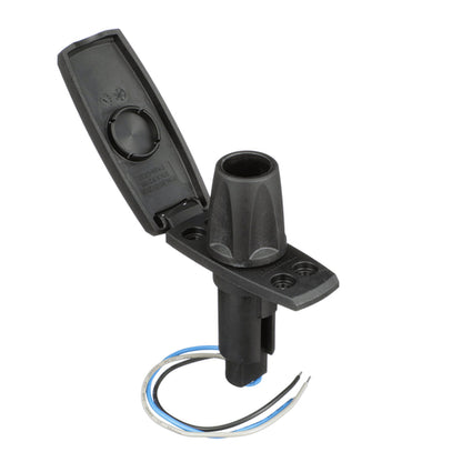 Attwood Asm-rect Base, Blk, 3 Pin (Clam Shell)