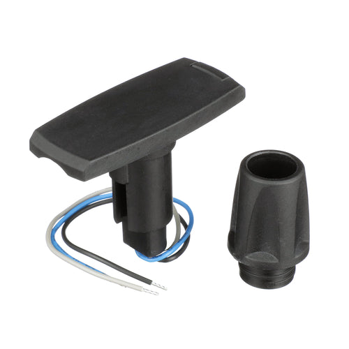 Attwood Asm-rect Base, Blk, 3 Pin (Clam Shell)