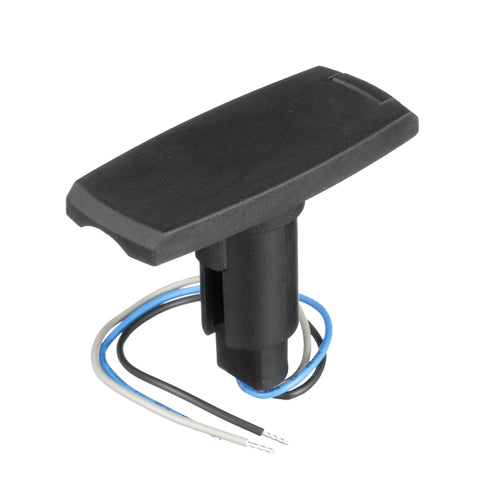 Attwood Asm-rect Base, Blk, 3 Pin (Clam Shell)