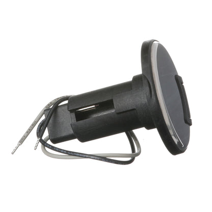 Attwood Asm-rnd Base, Om, Bk,2pin (Clam Shell)