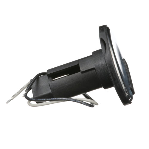 Attwood Asm-rnd Base, Om, Bk,2pin (Clam Shell)