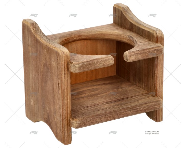 TEAK MUG HOLDER 125x115x100mm D.80mm ARC MARINE